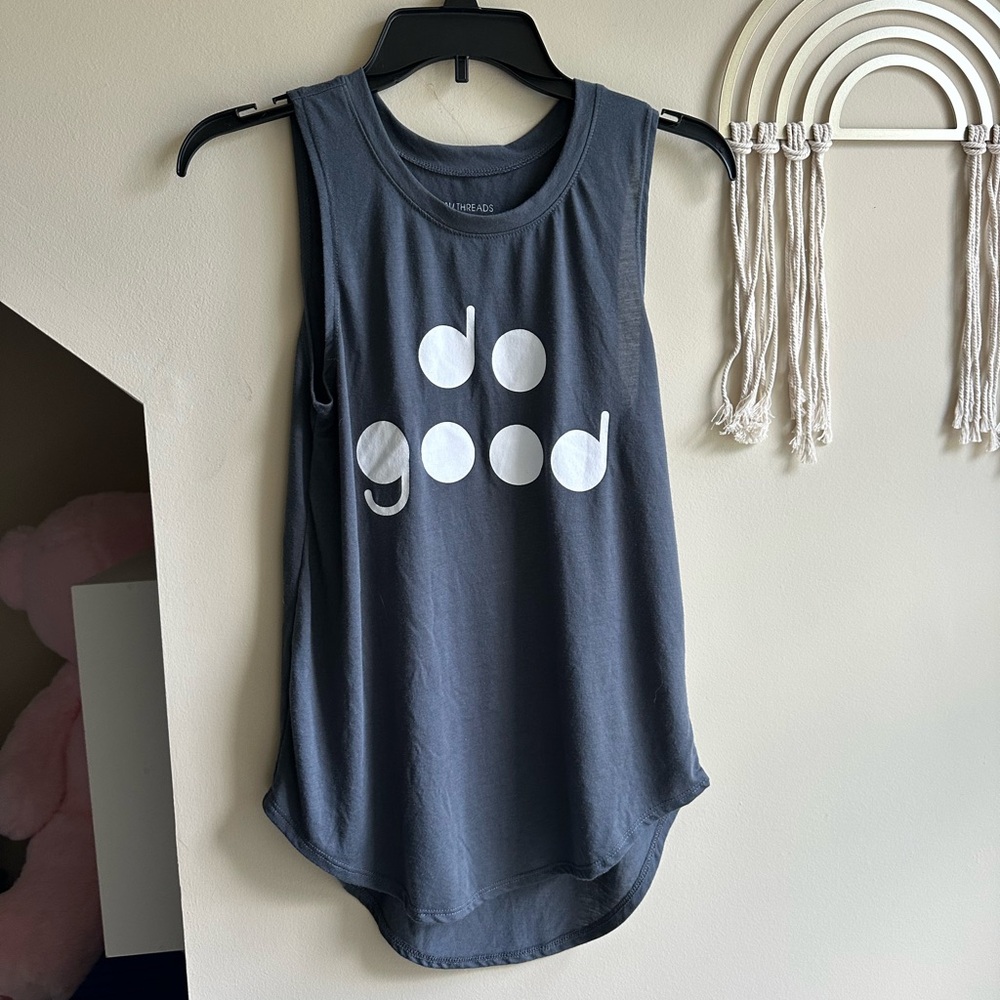 Grayson Threads Charcoal Sleeveless Tank